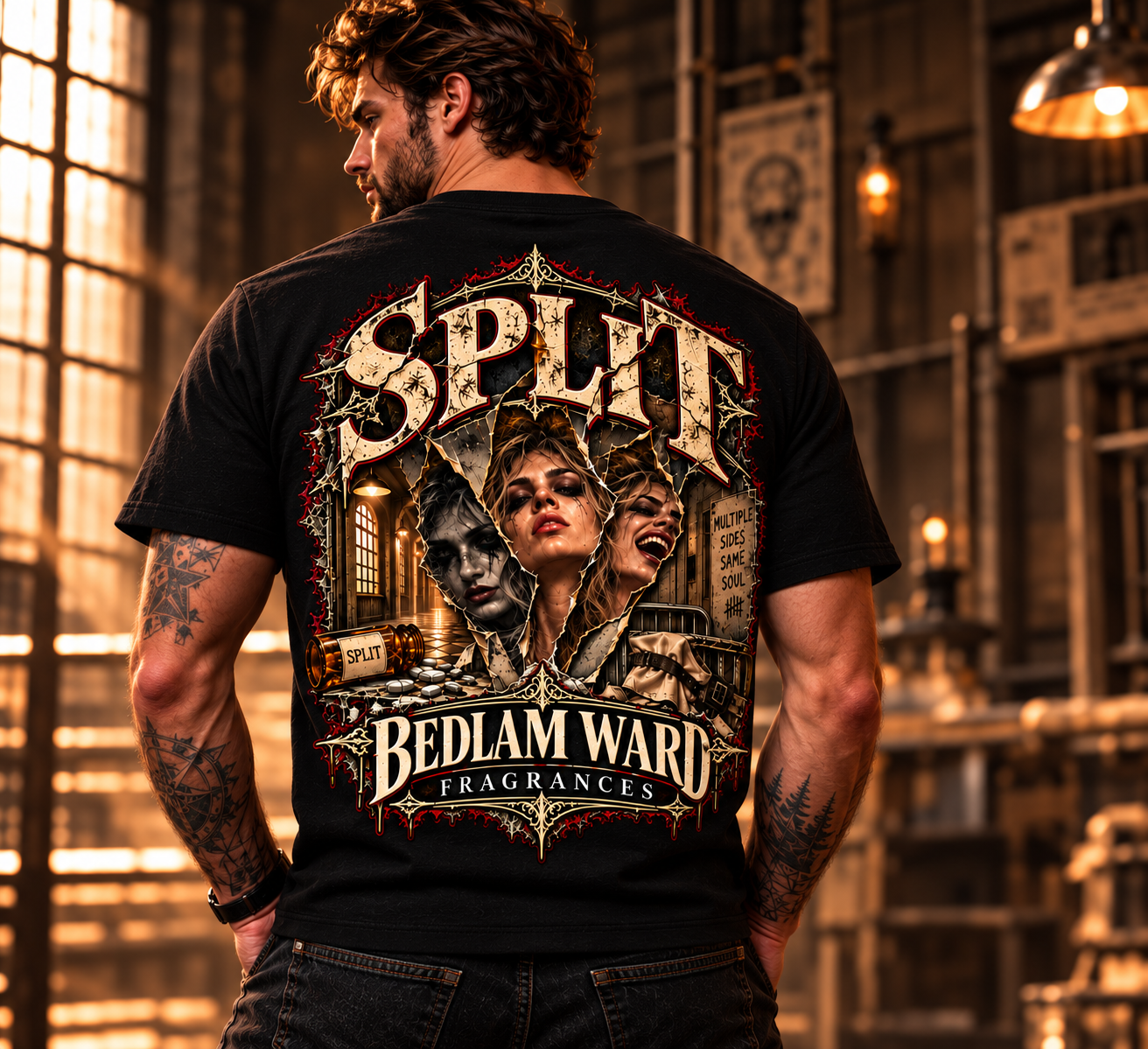 SPLIT Bedlam Ward T-Shirt Mockup.png