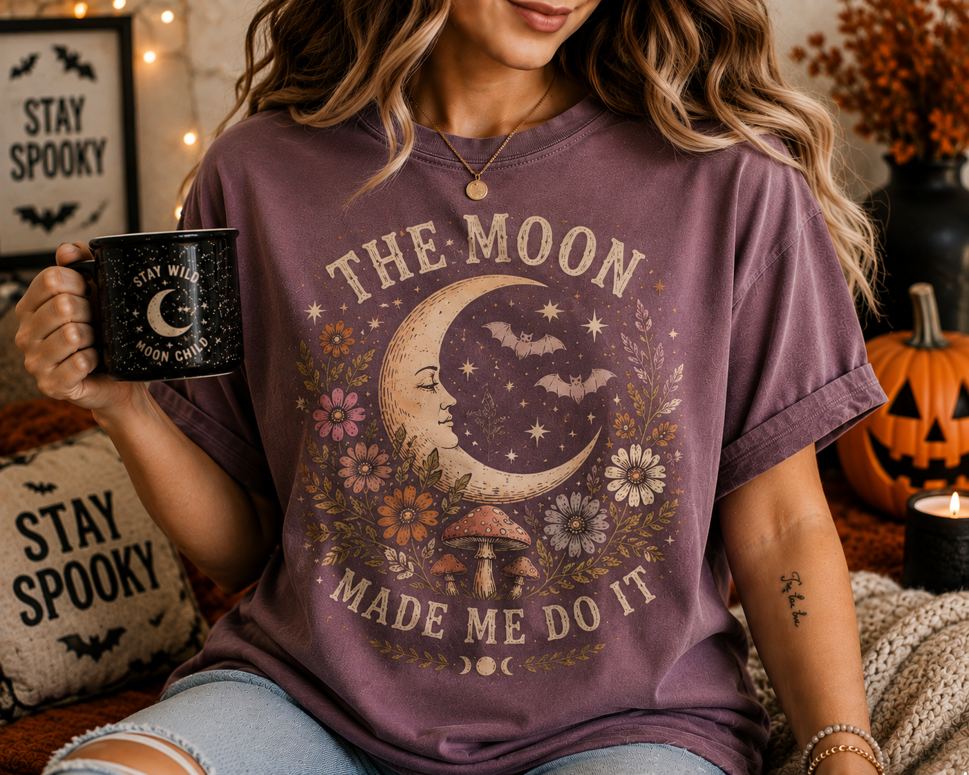 The Moon Made Me Do It Tee 🌙