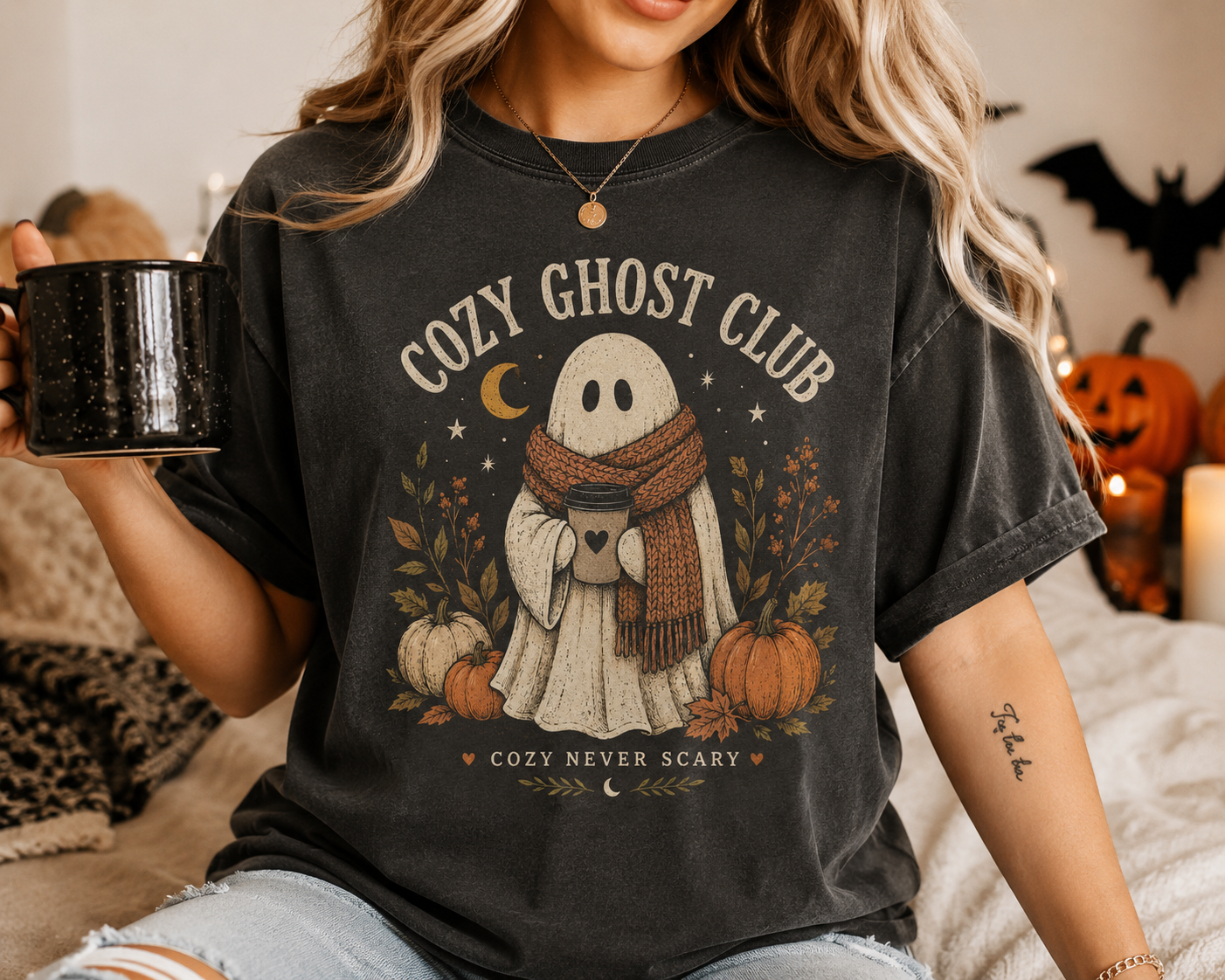 Cozy Ghost Club Tee 👻