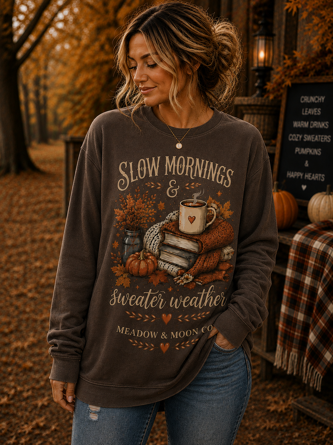Slow Mornngs Crewneck Espresso.png