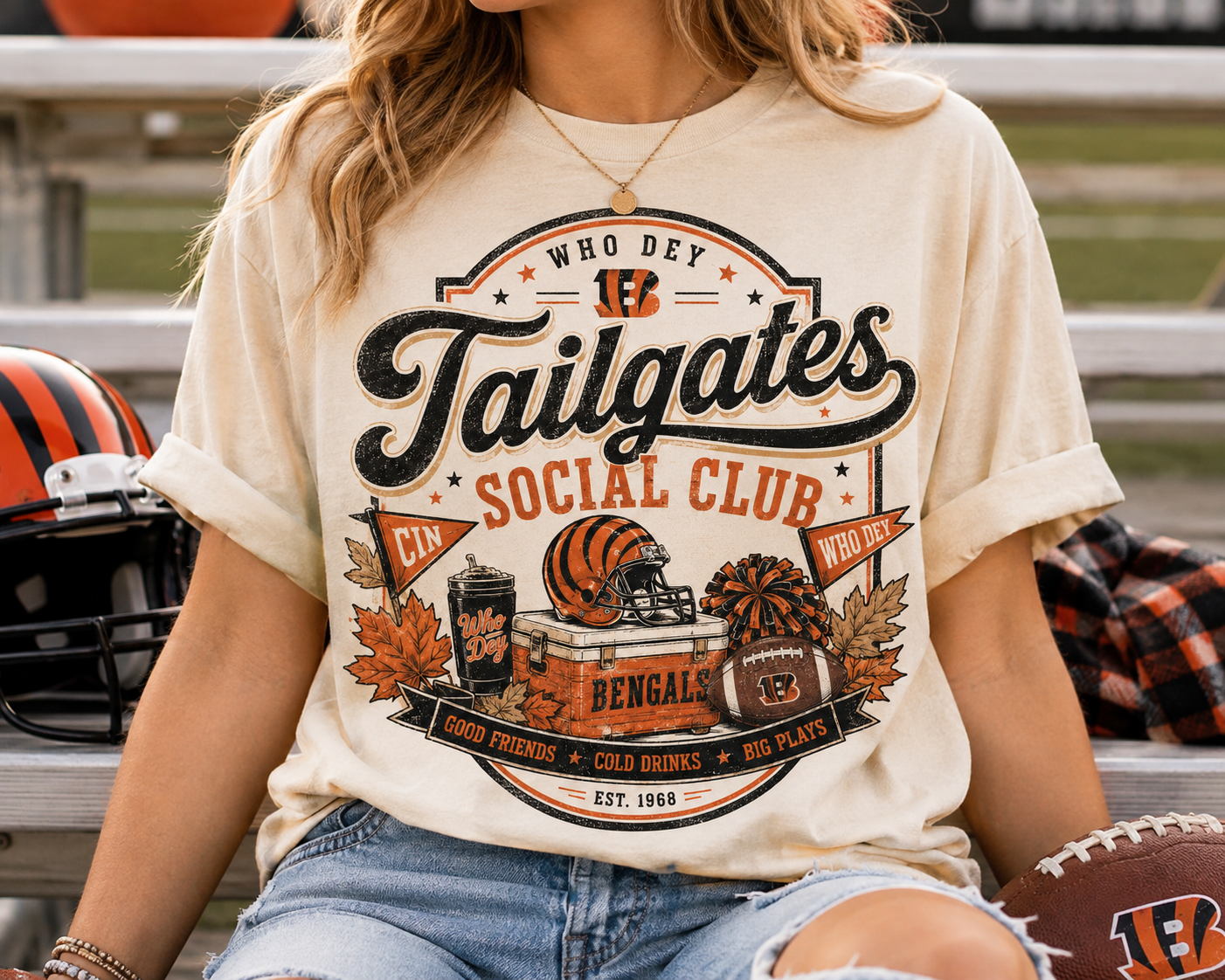 Tailgate Social Club Tee 🏈🍻