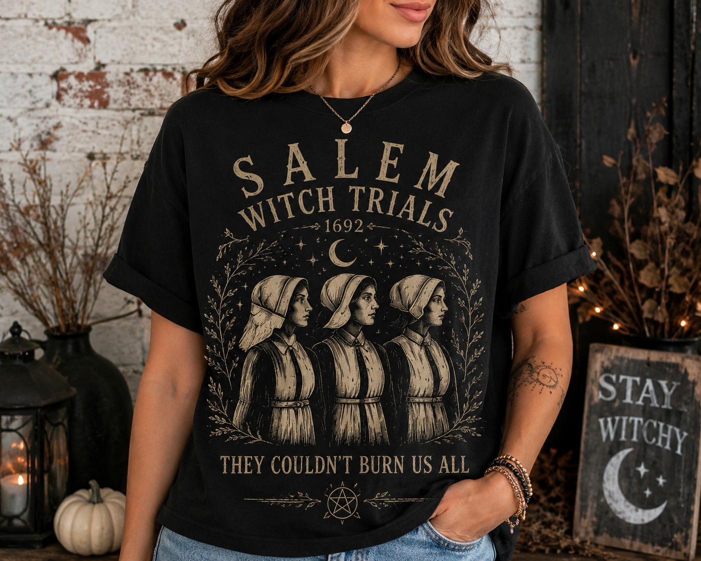 Salem Witch Trials Tee 🕯️🌙