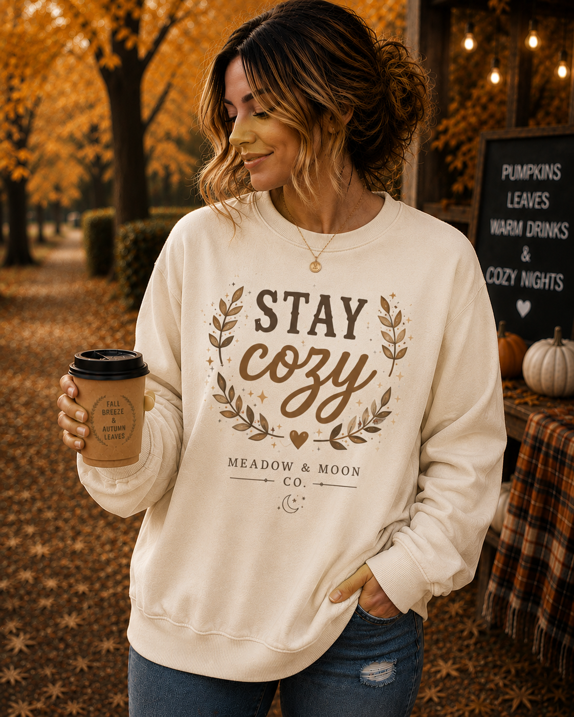 Stay Cozy Ivory Crewnwck.png