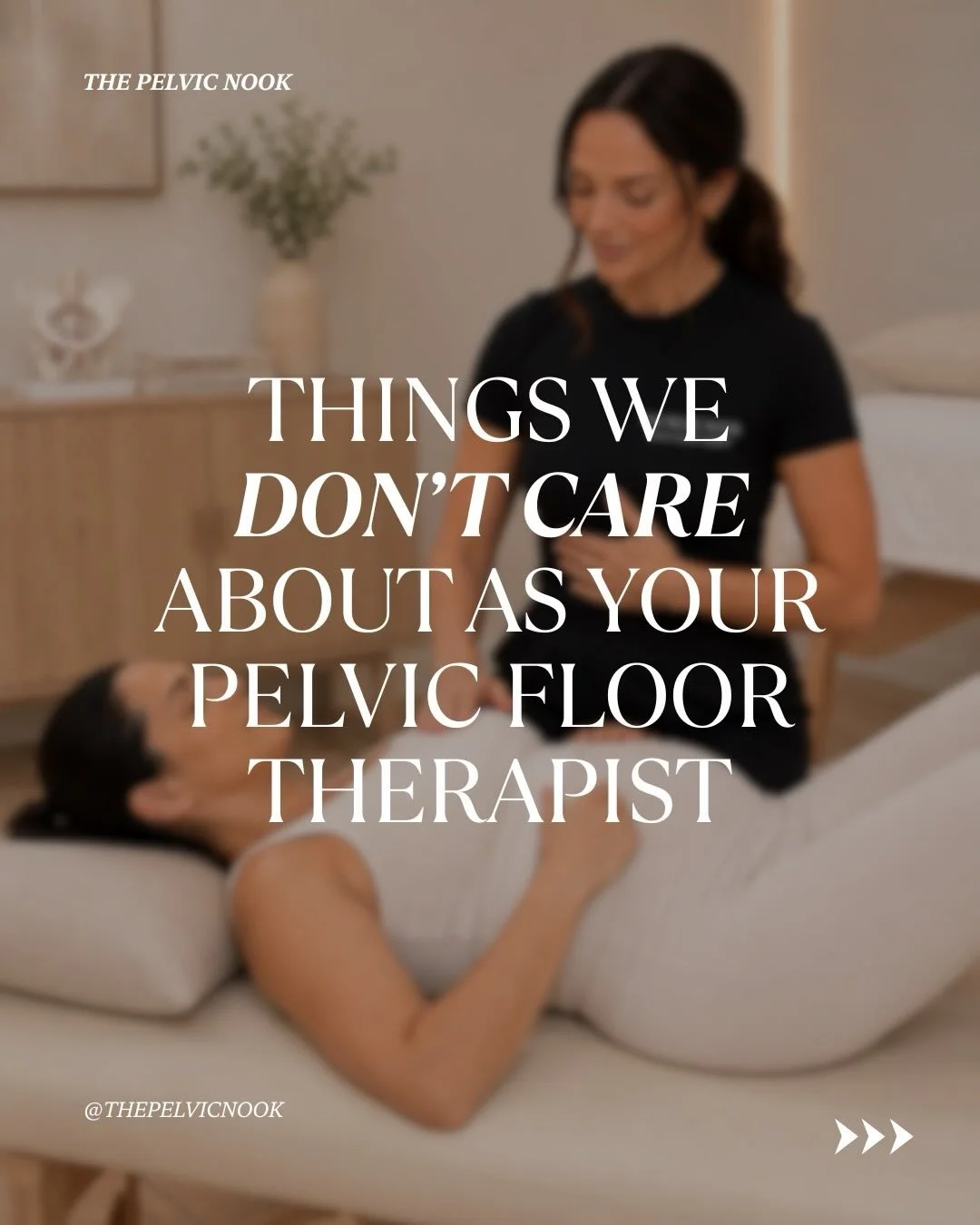 You&rsquo;d be surprised how often our patients apologize for these things&mdash;but the truth is, we don&rsquo;t care.

✨ Your body hair
✨ If you&rsquo;re on your period
✨ Coming straight from work or a sweaty workout
✨ Not having time to shower
✨ B
