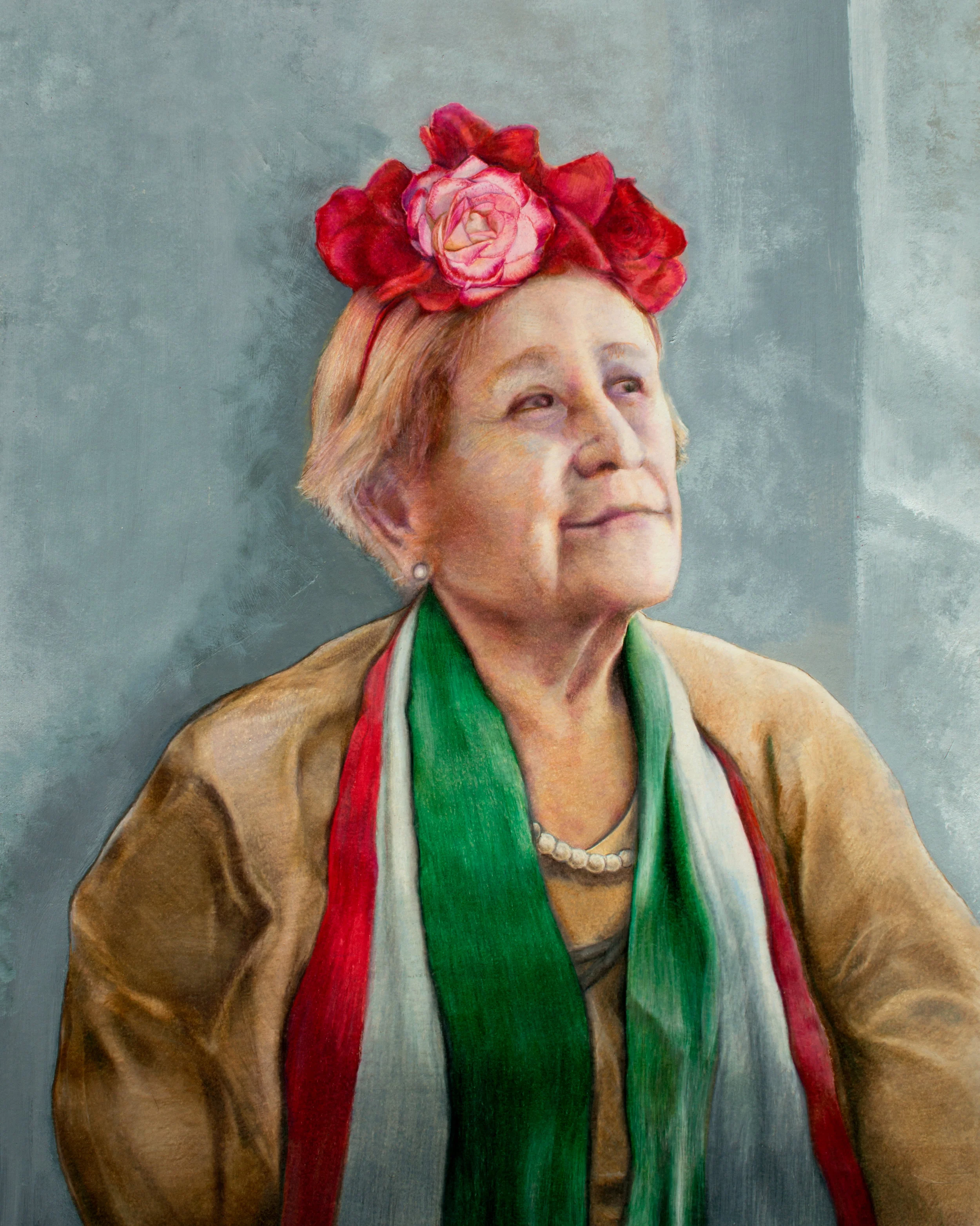 Matriarch, private commission, Color Pencil - 2019