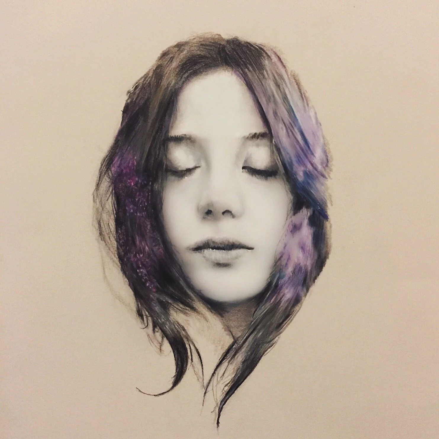 Lueda, Color Pencil - 2016