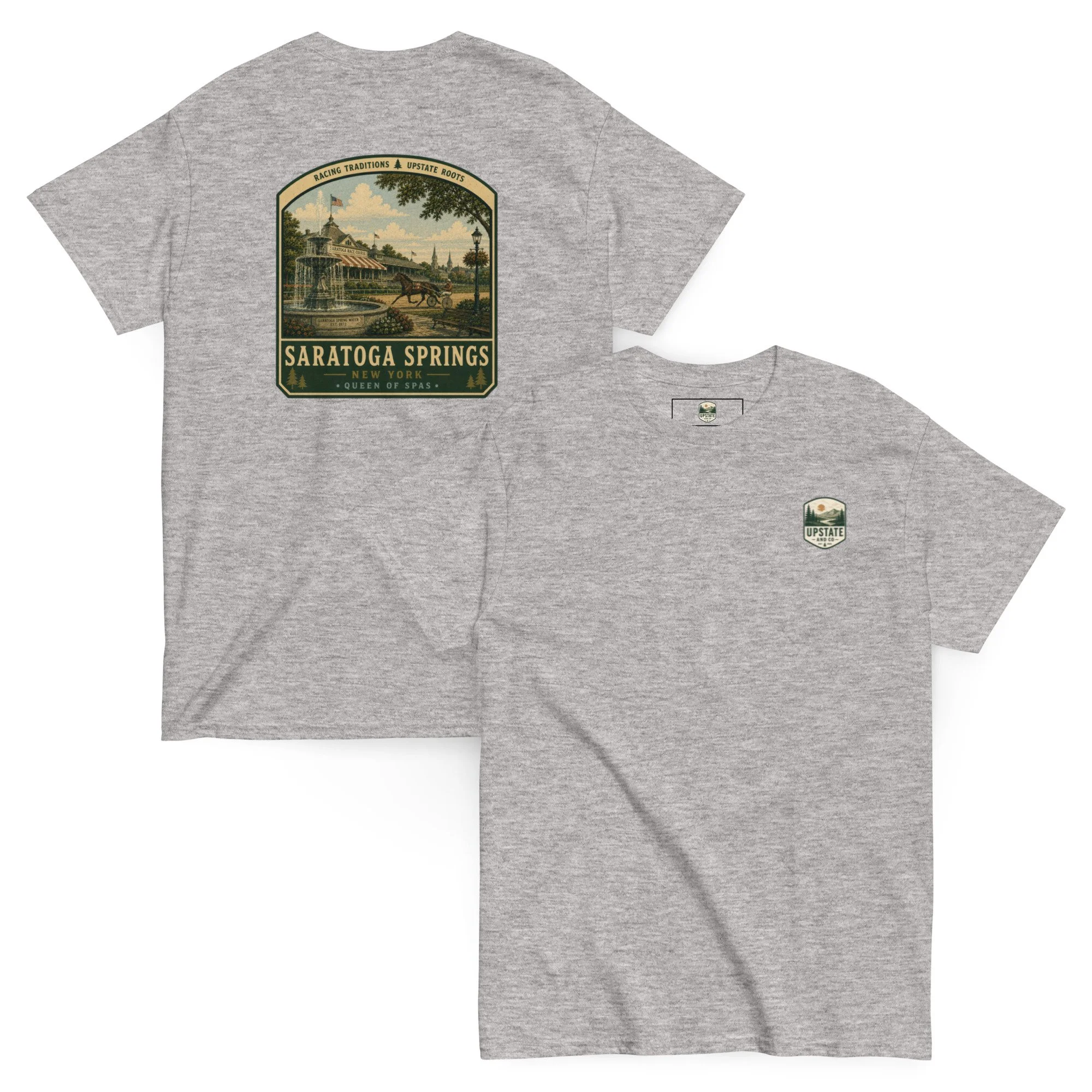 Saratoga Springs Vintage Tee