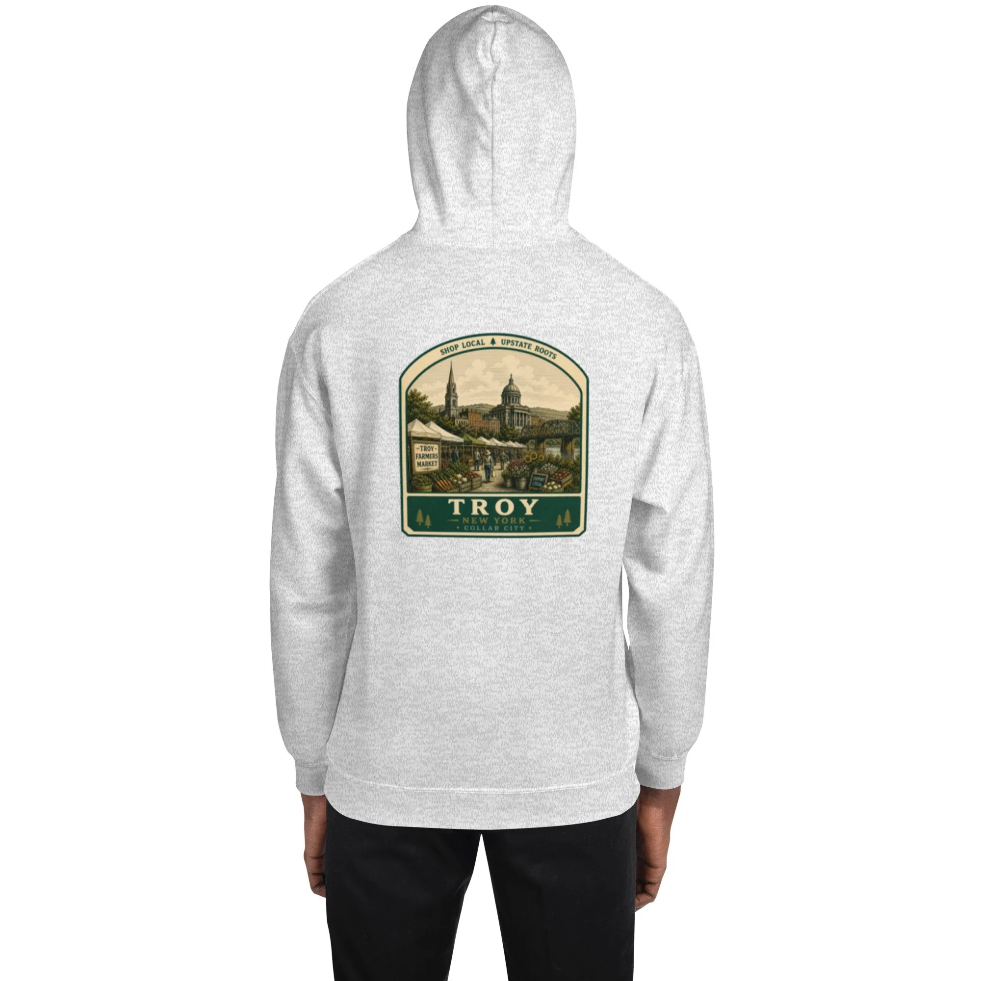 City of Troy Vintage Hoodie