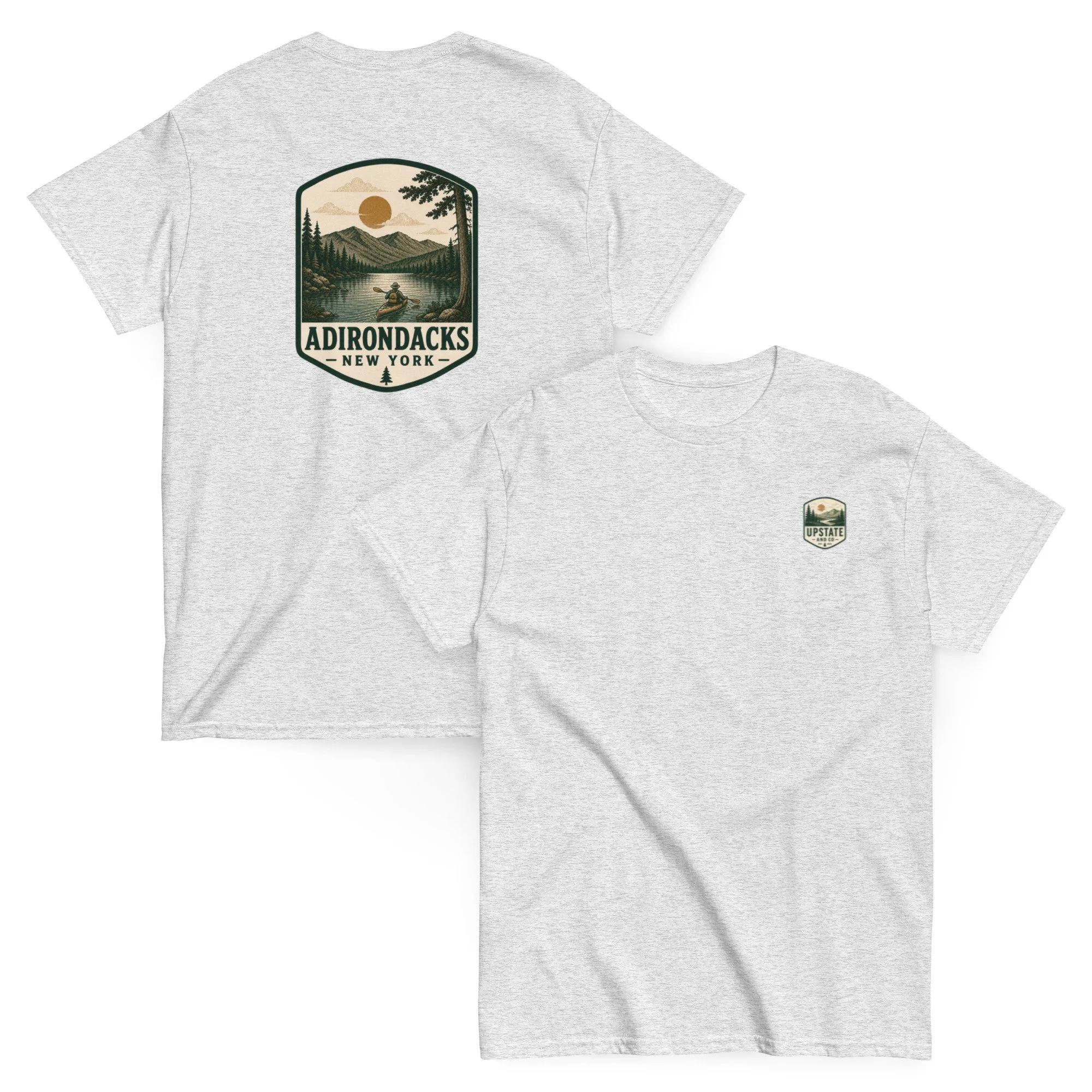 Vintage Adirondack Kayaker Tee
