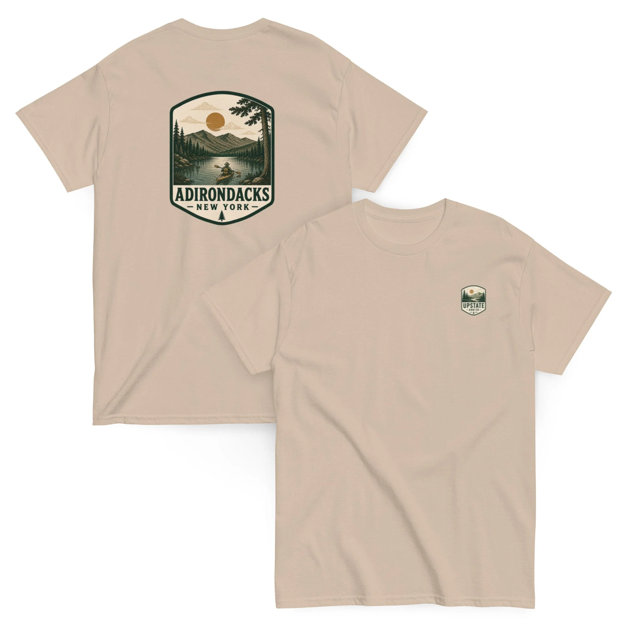 Vintage Adirondack Kayaker Tee