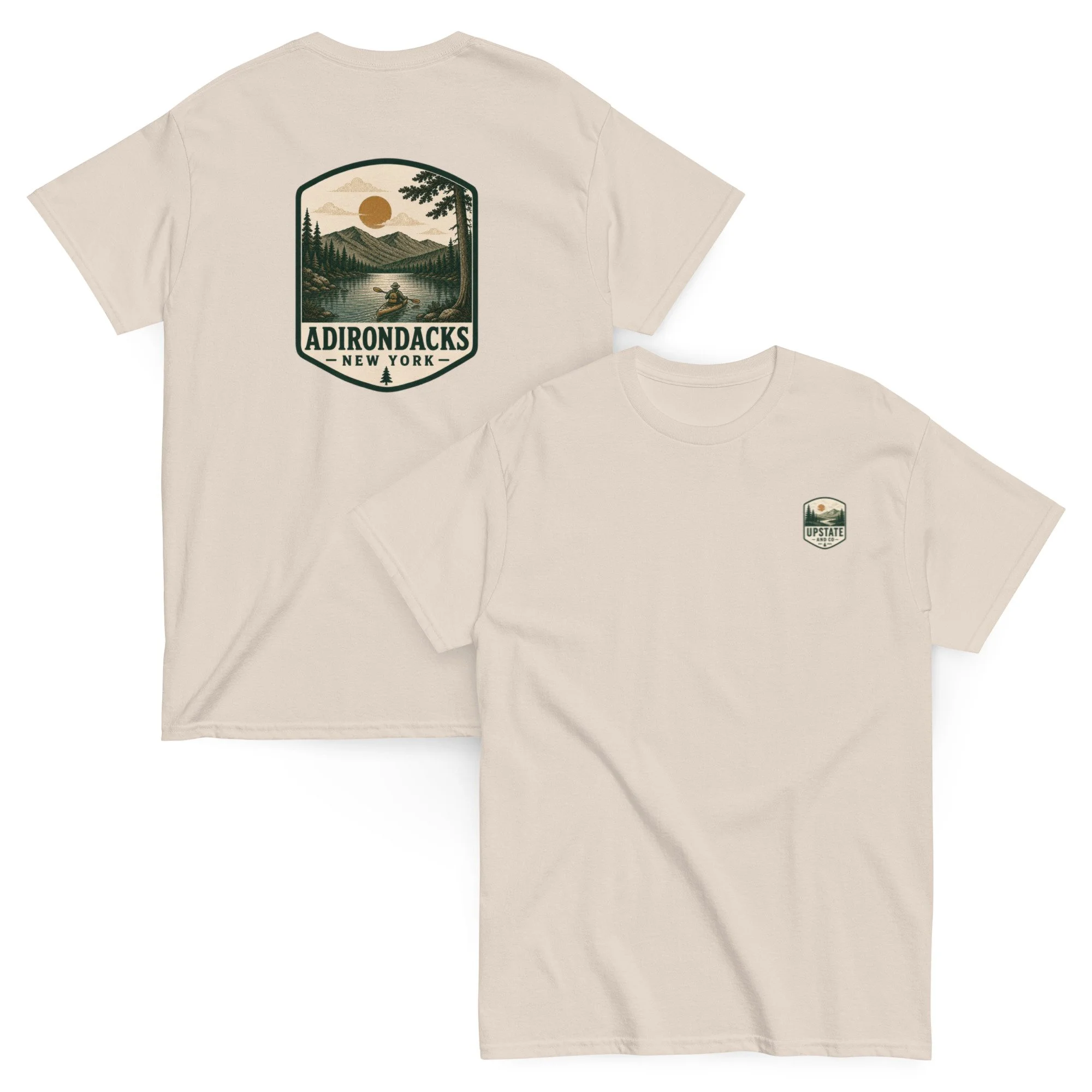Vintage Adirondack Kayaker Tee