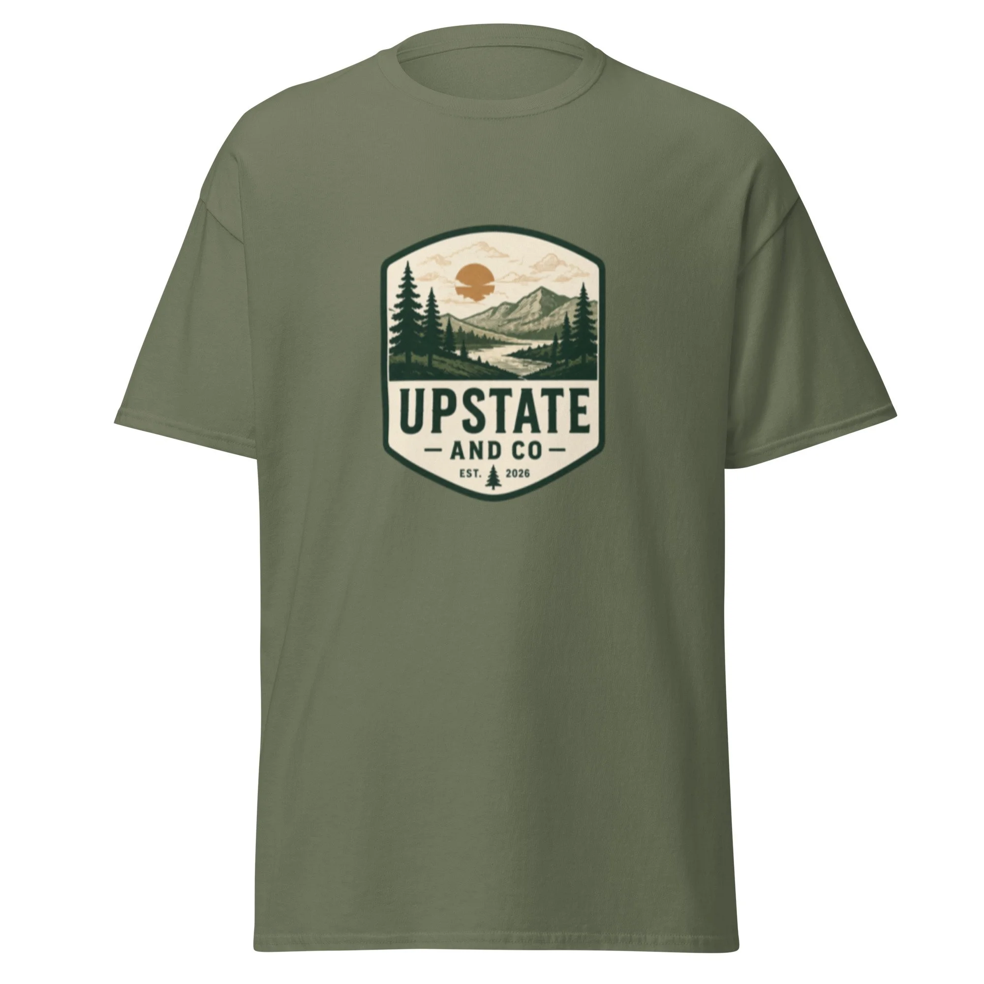 Upstate & Co. Logo tee
