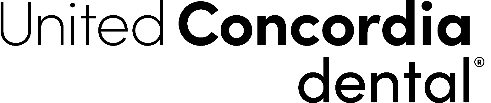 United Concordia Dental logo in black text on a white background.