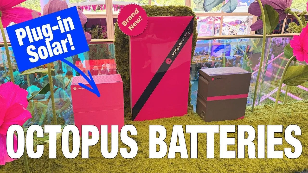 Octopus Energy Spreads its Tentacles into Plug-and-Play Batteries