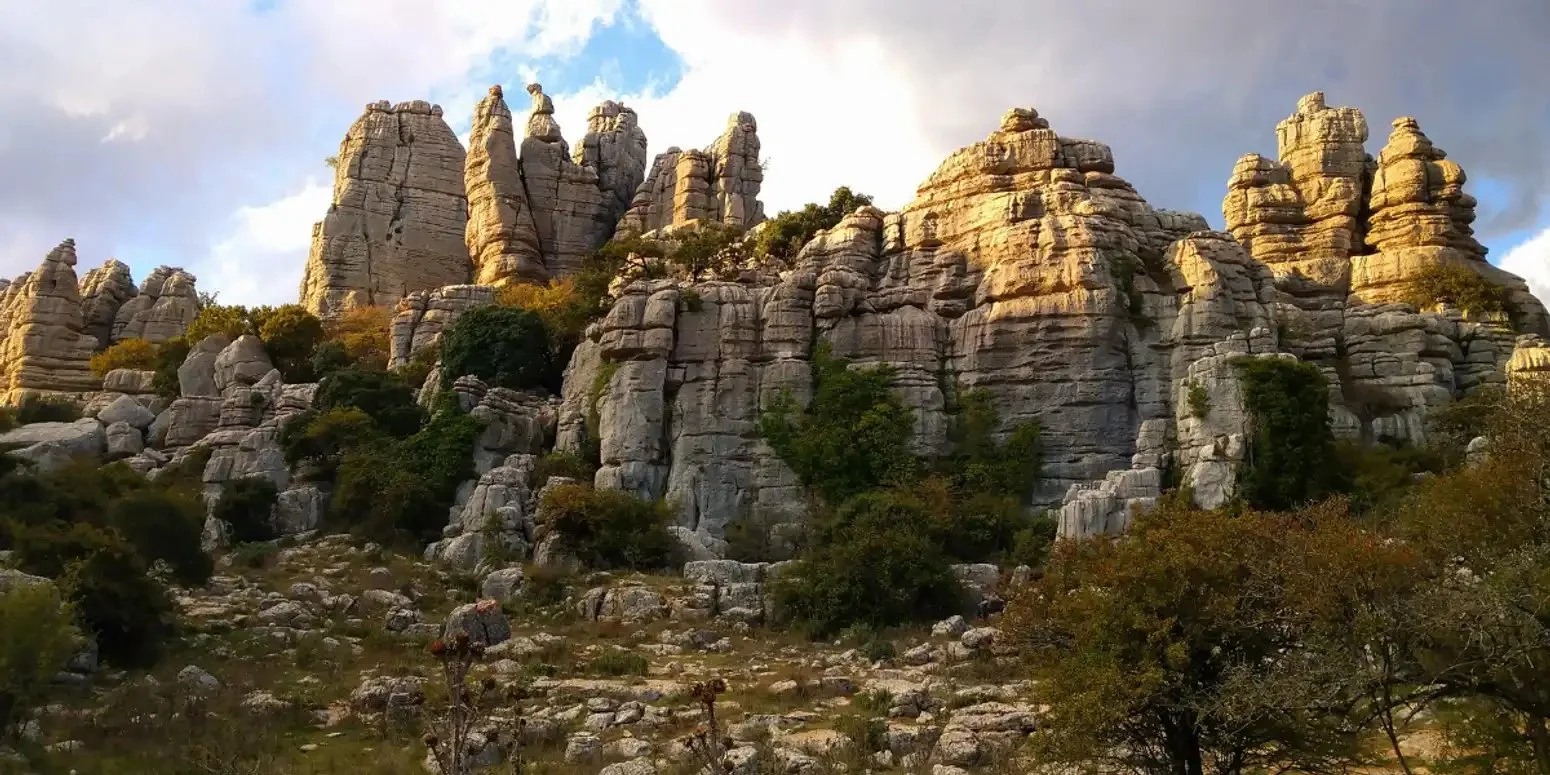 Carbonate rock formations, Torcal, Andalusia