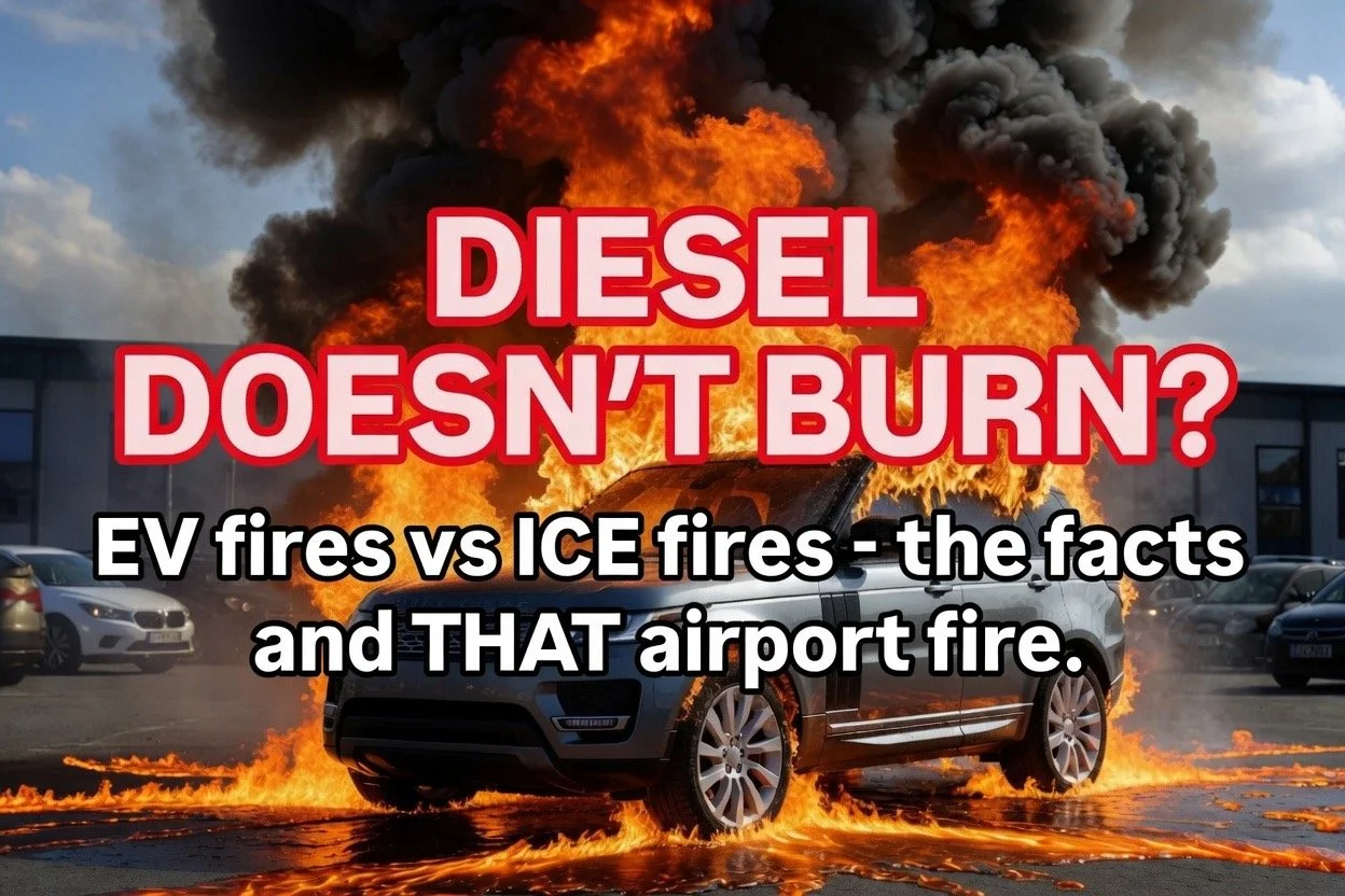 EV Fires: The Stats, the Panic, and the Reality.