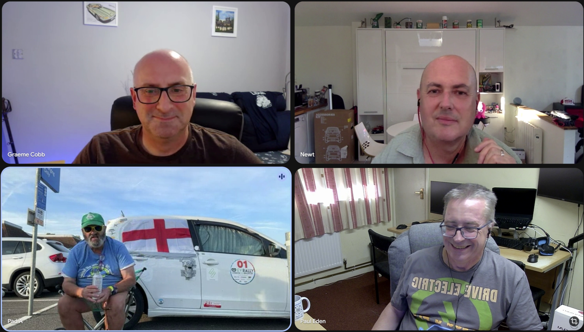 Sometimes, recording an interview just doesn’t go to plan, gloriously.