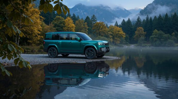 BYD’s Enormous New Ti 7 Plug-in Hybrid 7-Seat SUV Takes aim at the Land Rover Defender