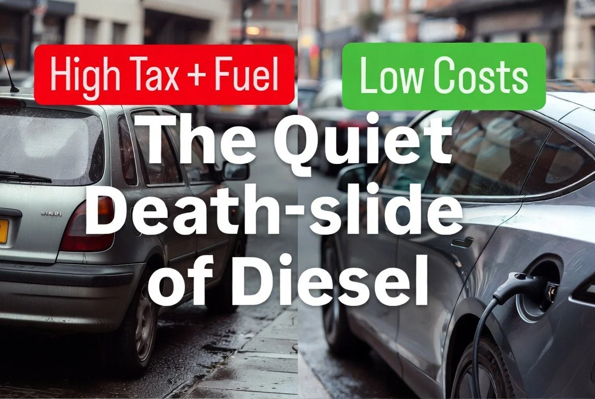 The Quiet Death of the Diesel Car (continues, unabated)