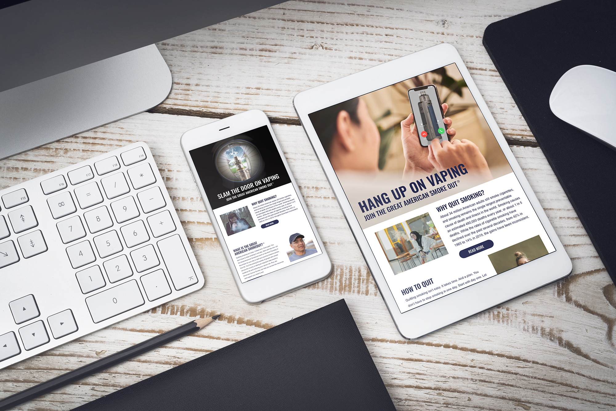 Stop Smoking Email Campaign