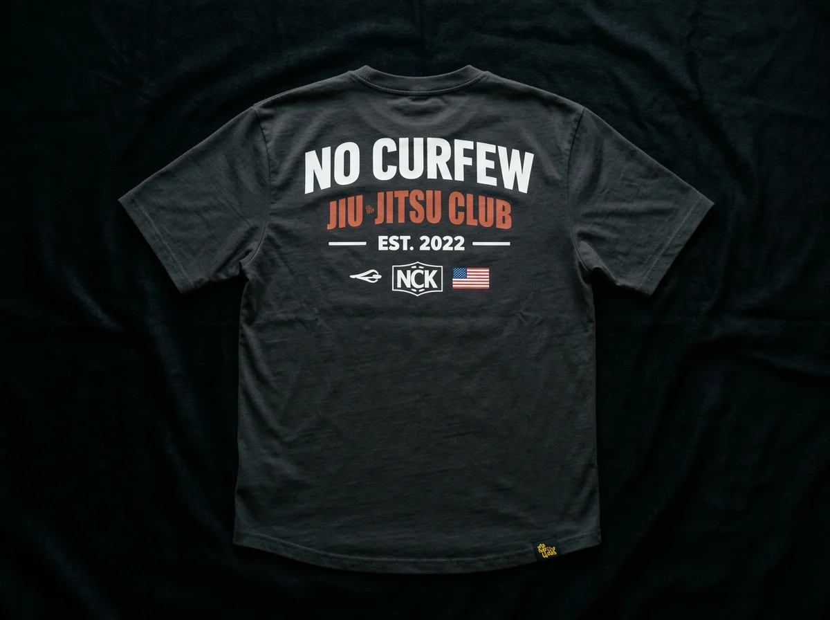 Acid Washed Black Club Shirt LIMITED