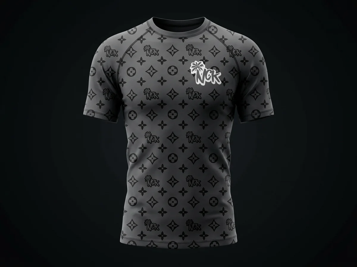 "DESIGNER LV" Rash Guard