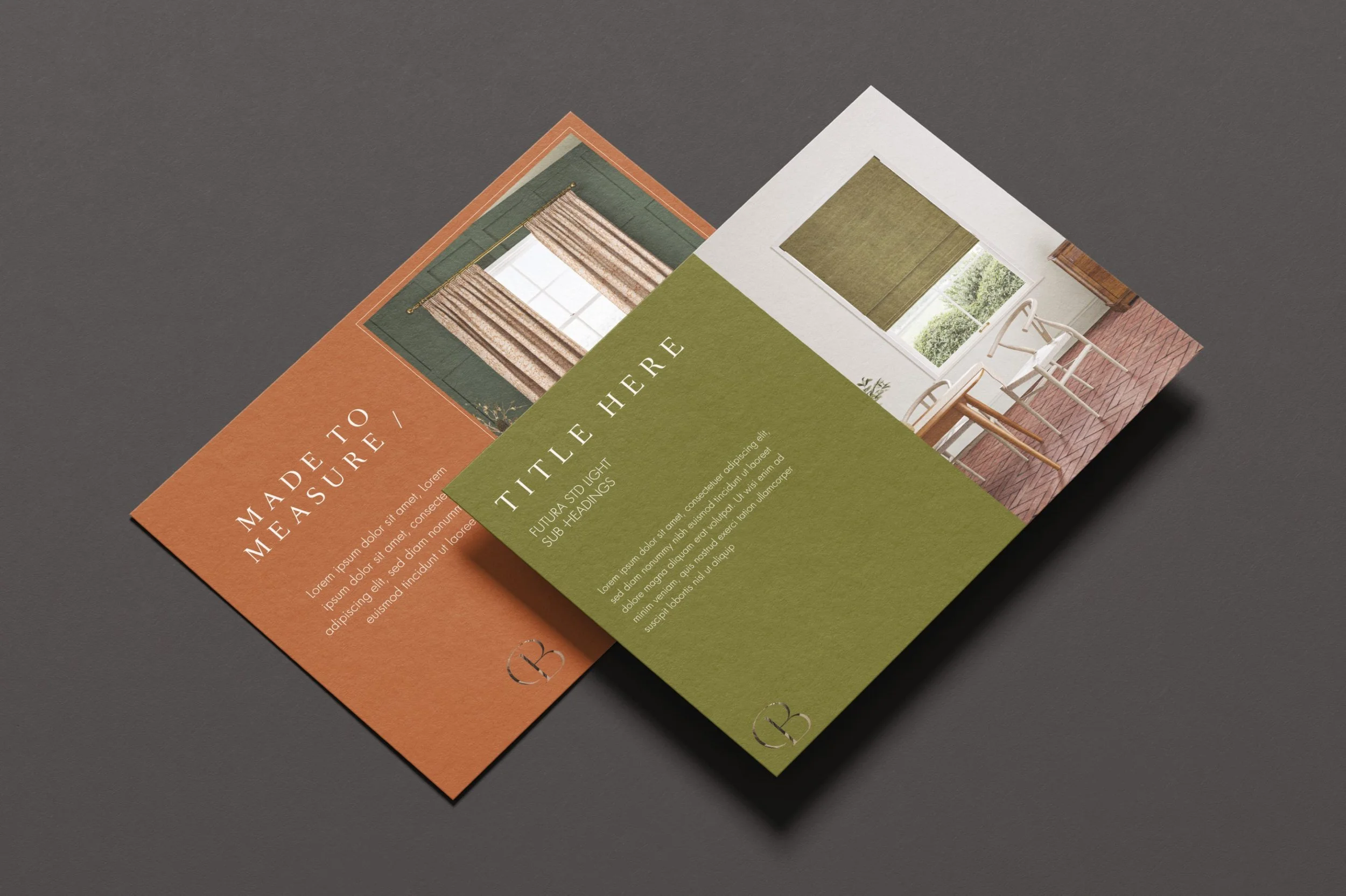 Printed Marketing Flyers/Postcard Concepts