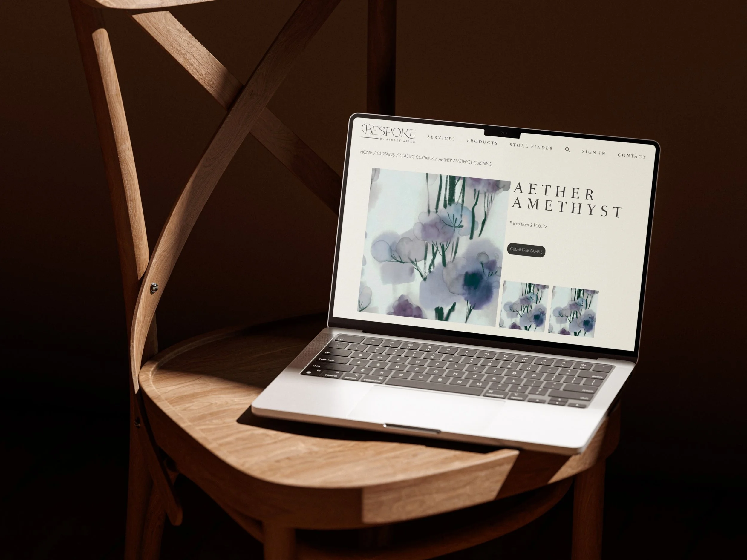 Website UI Mockup (Sample Page)