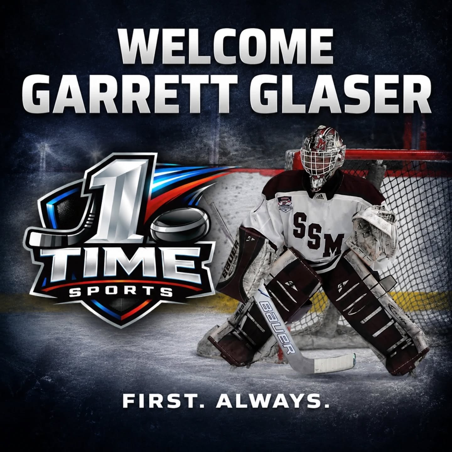 Welcome Garrett Glaser @g.glaser30 to 1 TIME Sports.