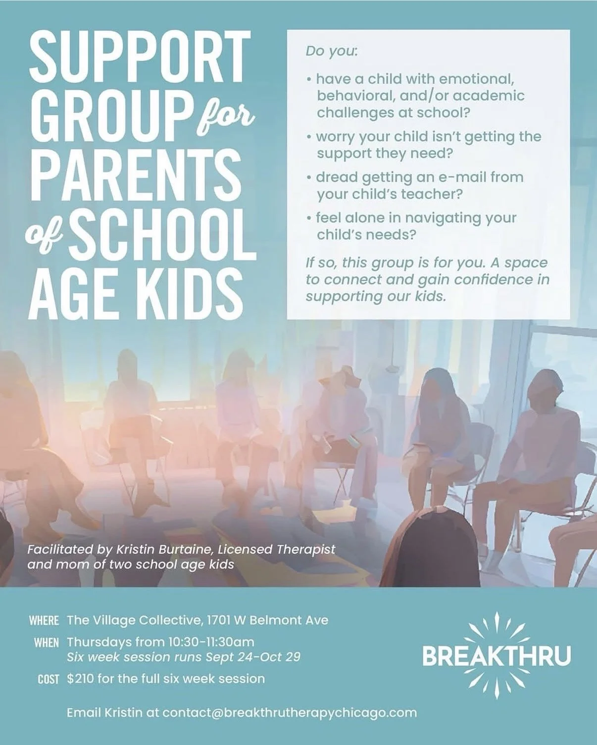 Support Group for Parents of School-Age Kids
