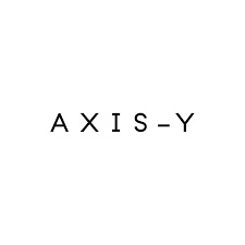Text reading 'AXIS-Y' on a white background