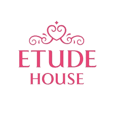 Etude House logo with pink text and decorative design