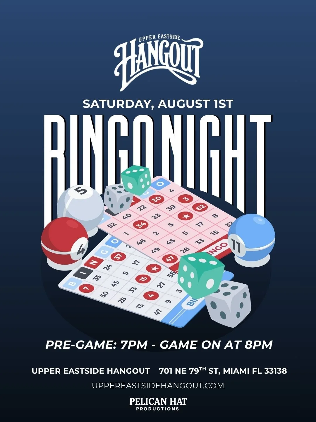 Bingo @ Upper East side Hangout 