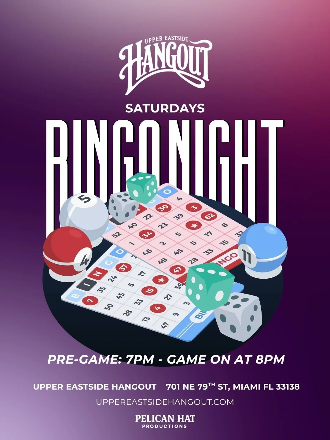 Bingo @ Upper East side Hangout