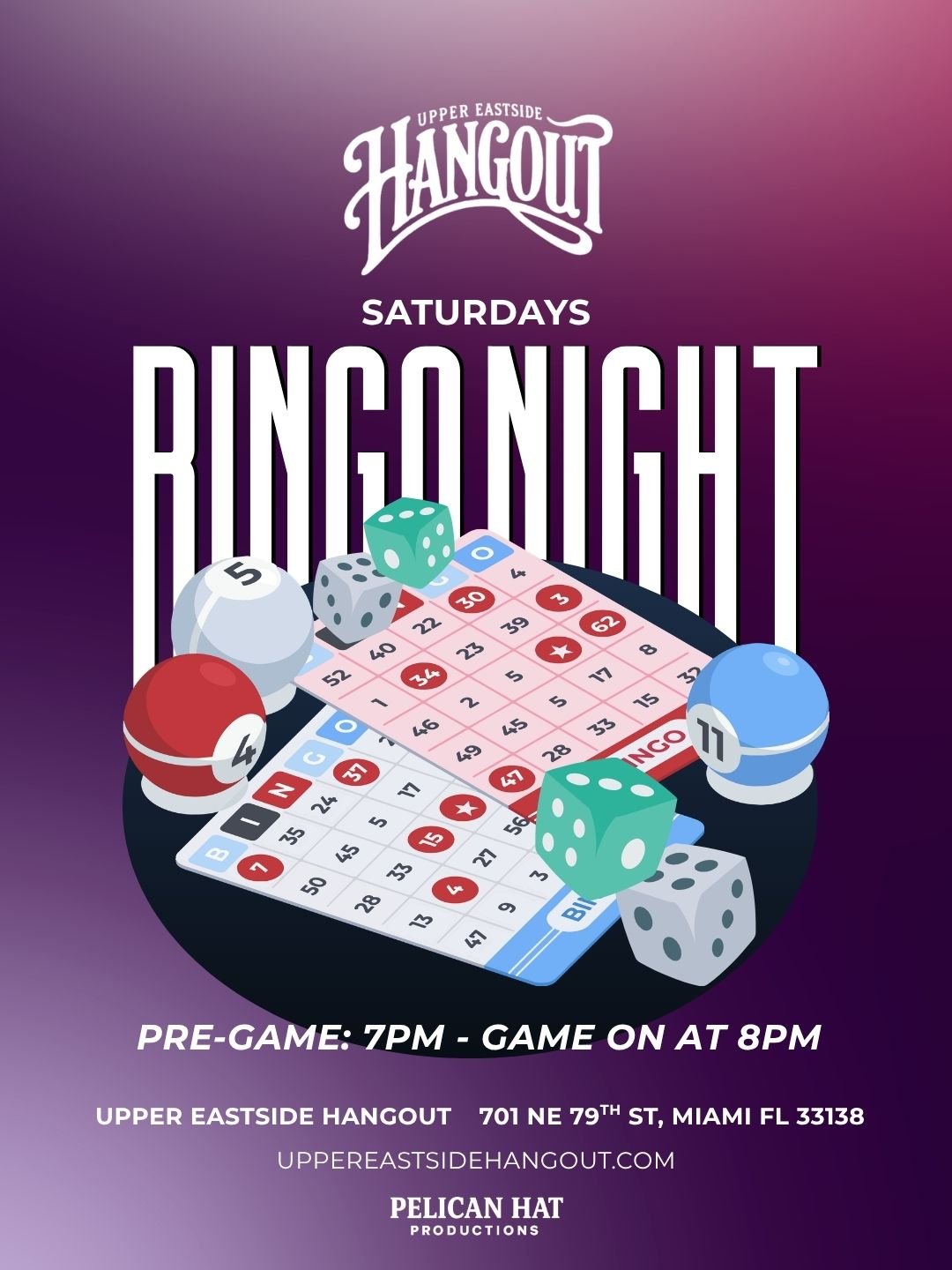 Bingo @ Upper East side Hangout