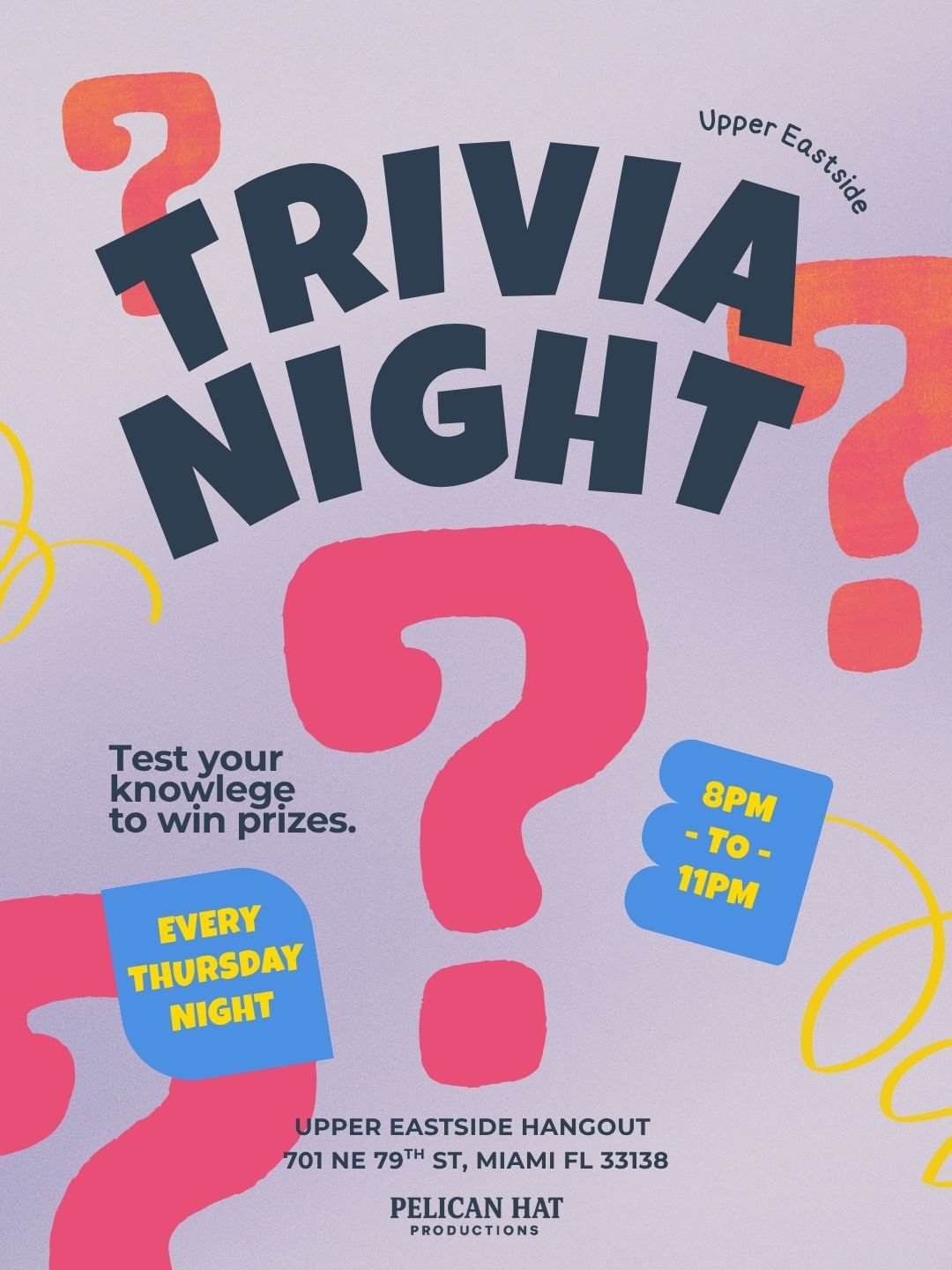 Trivia Night @ Upper Eastside Hangout