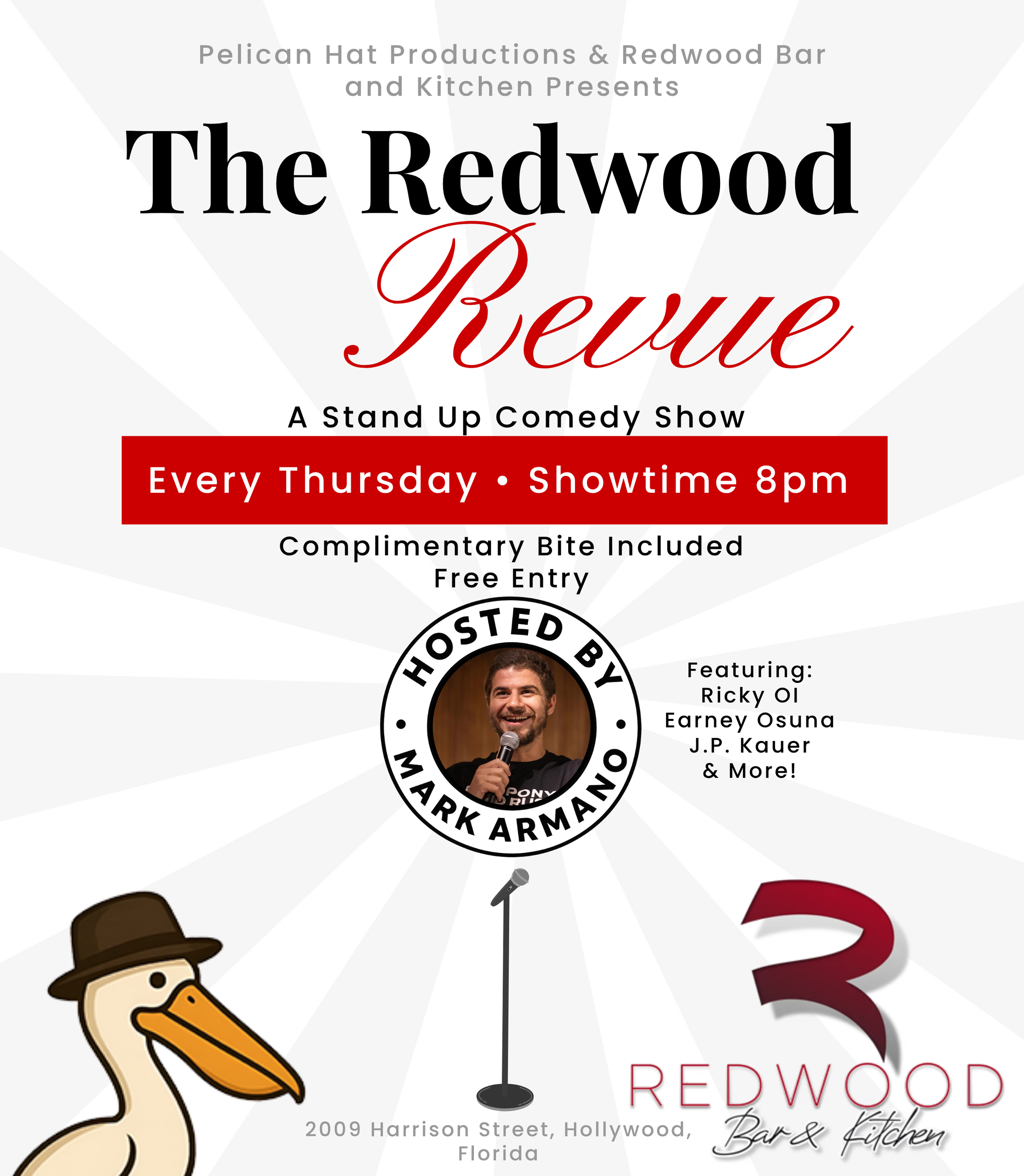 The Redwood Revue: a comedy show