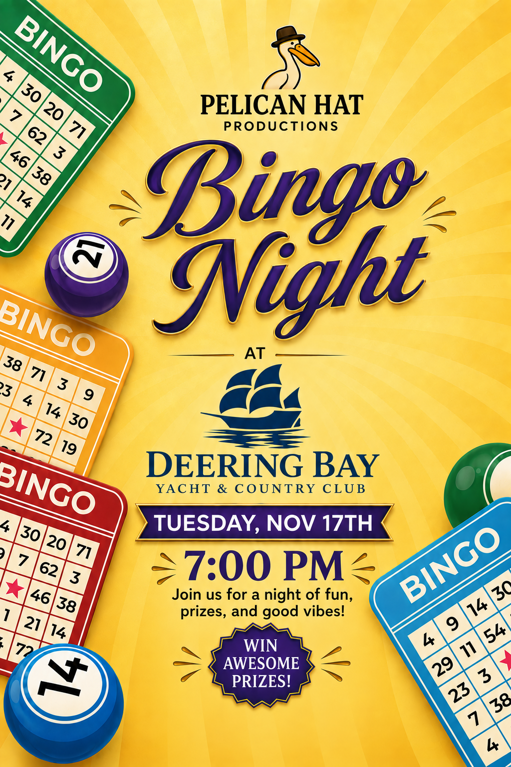 Bingo @ Deering Bay Yacht and Country CLub
