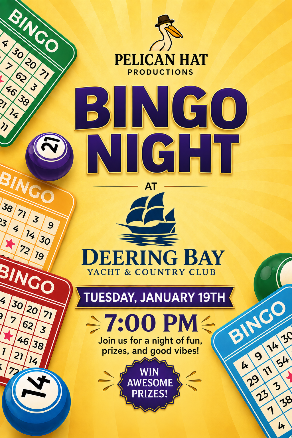 Bingo @ Deering Bay Yacht and Country CLub