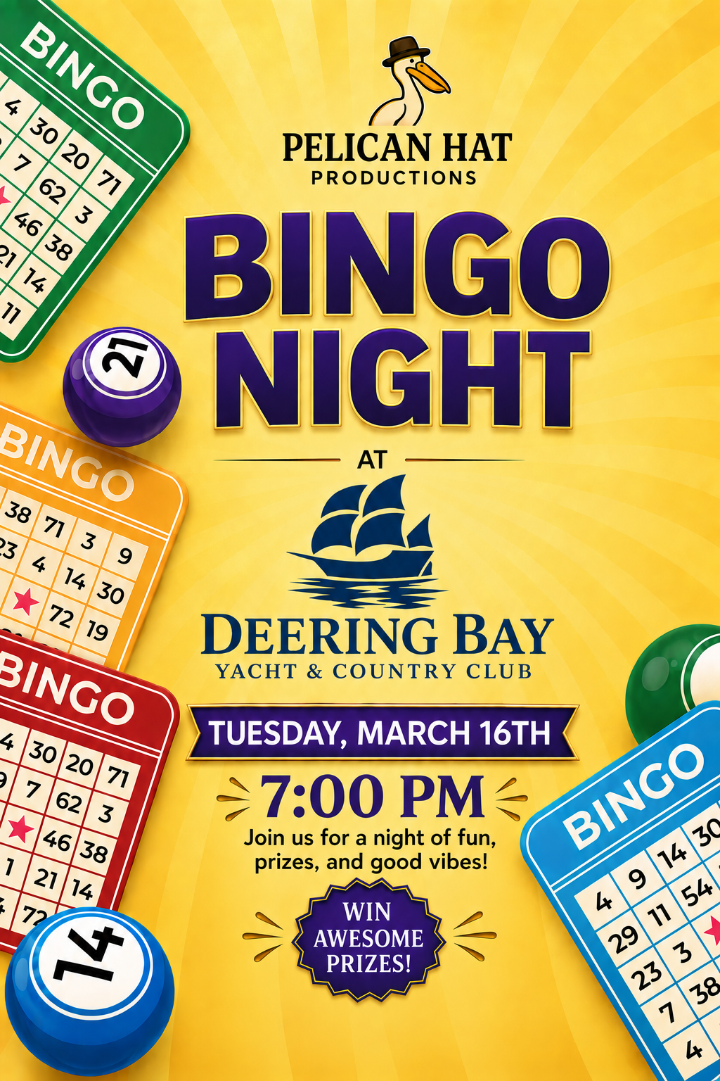 Bingo @ Deering Bay Yacht and Country CLub