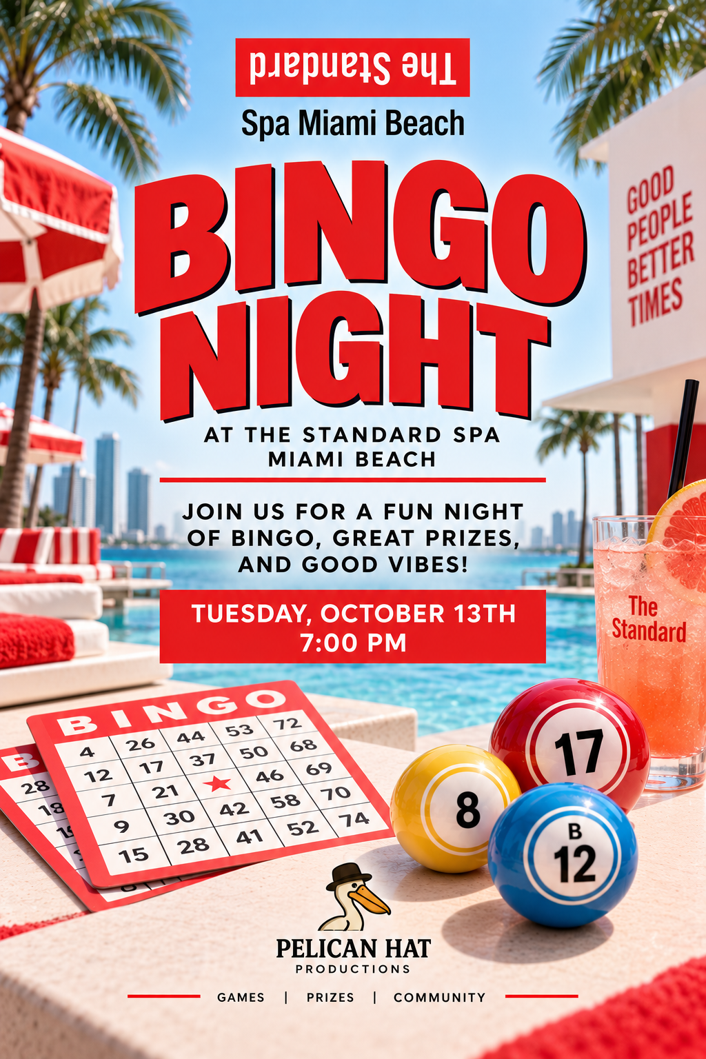 Bingo @ The Standard spa miami Beach