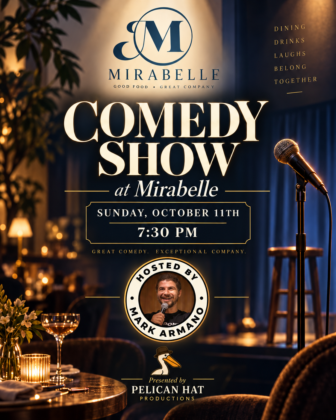 Comedy Show @ Mirabelle