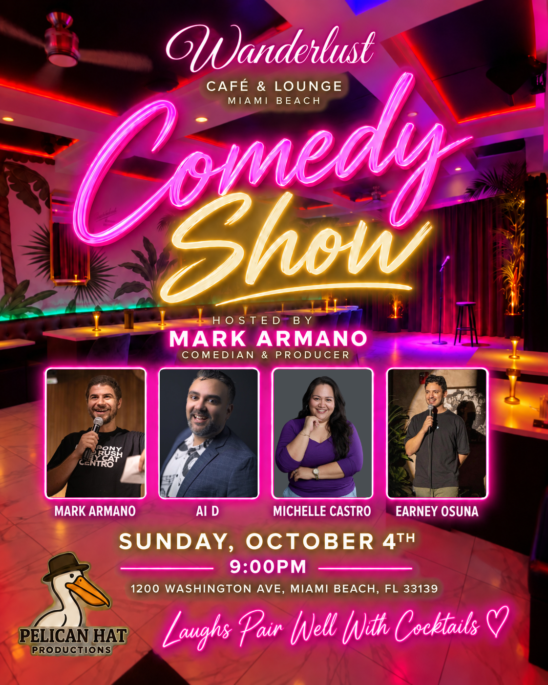 Sunday Scaries: A Comedy Show at Wanderlust Cafe
