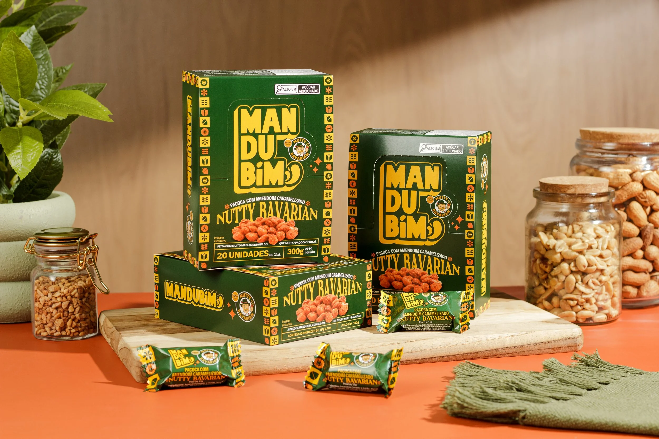 paçoca manbubim nutty bavarian