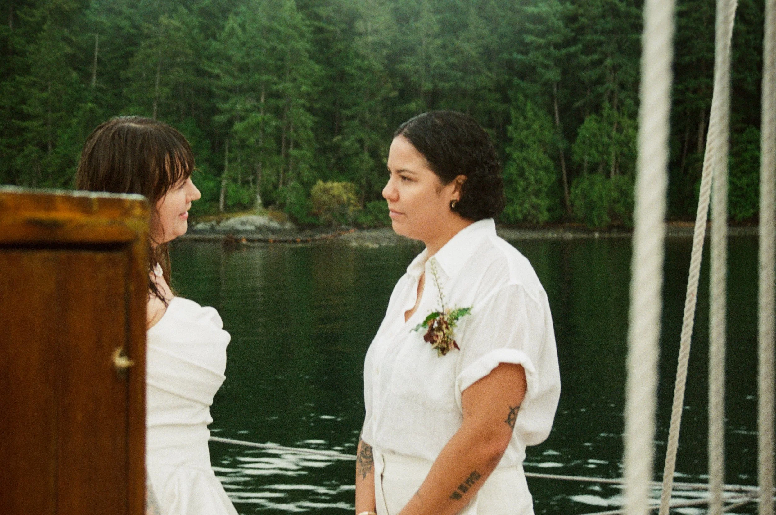 Salt Spring Island portrait shot on Kodak Portra 800