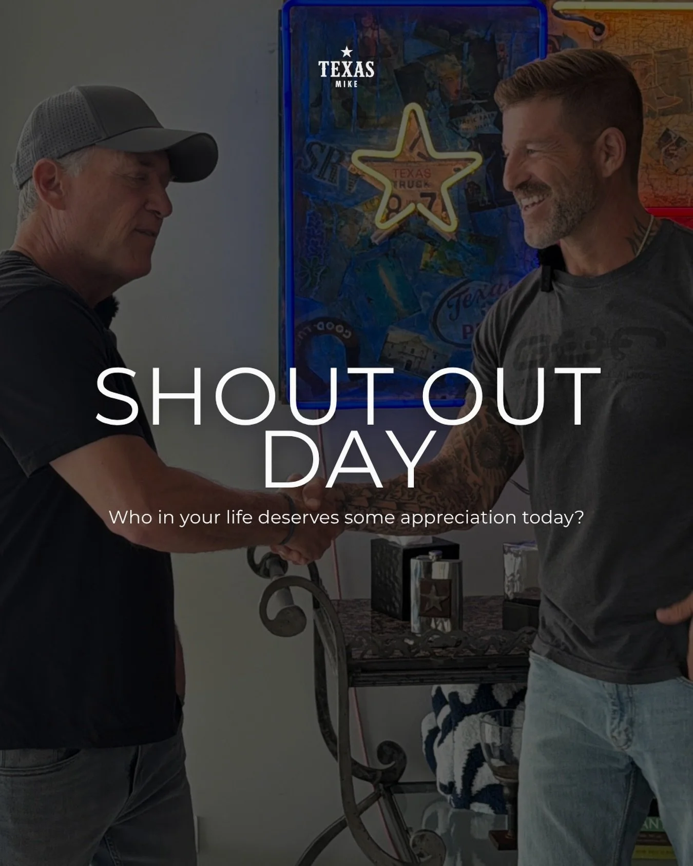 The 13th is here, and that means it&rsquo;s time to give someone their flowers.

Who in your world, personal or professional, deserves a little extra credit this month? Tag them below and make sure they know they&rsquo;re appreciated!

#TexasMike #Sh