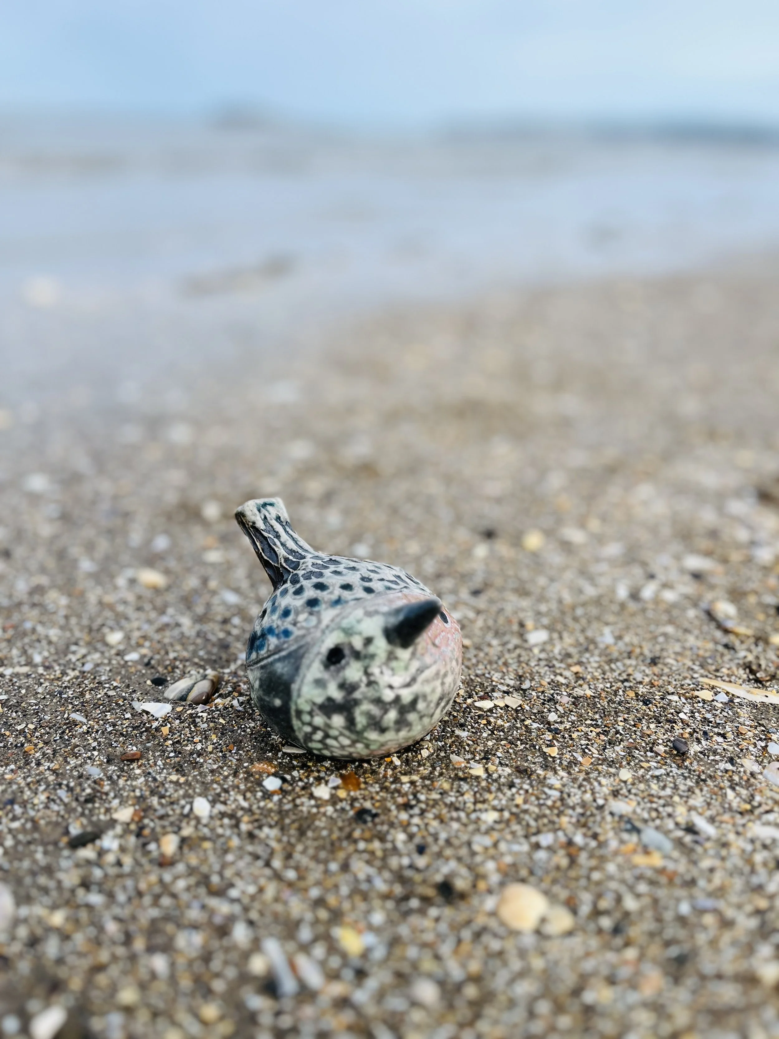 Ceramic Bird Whistle