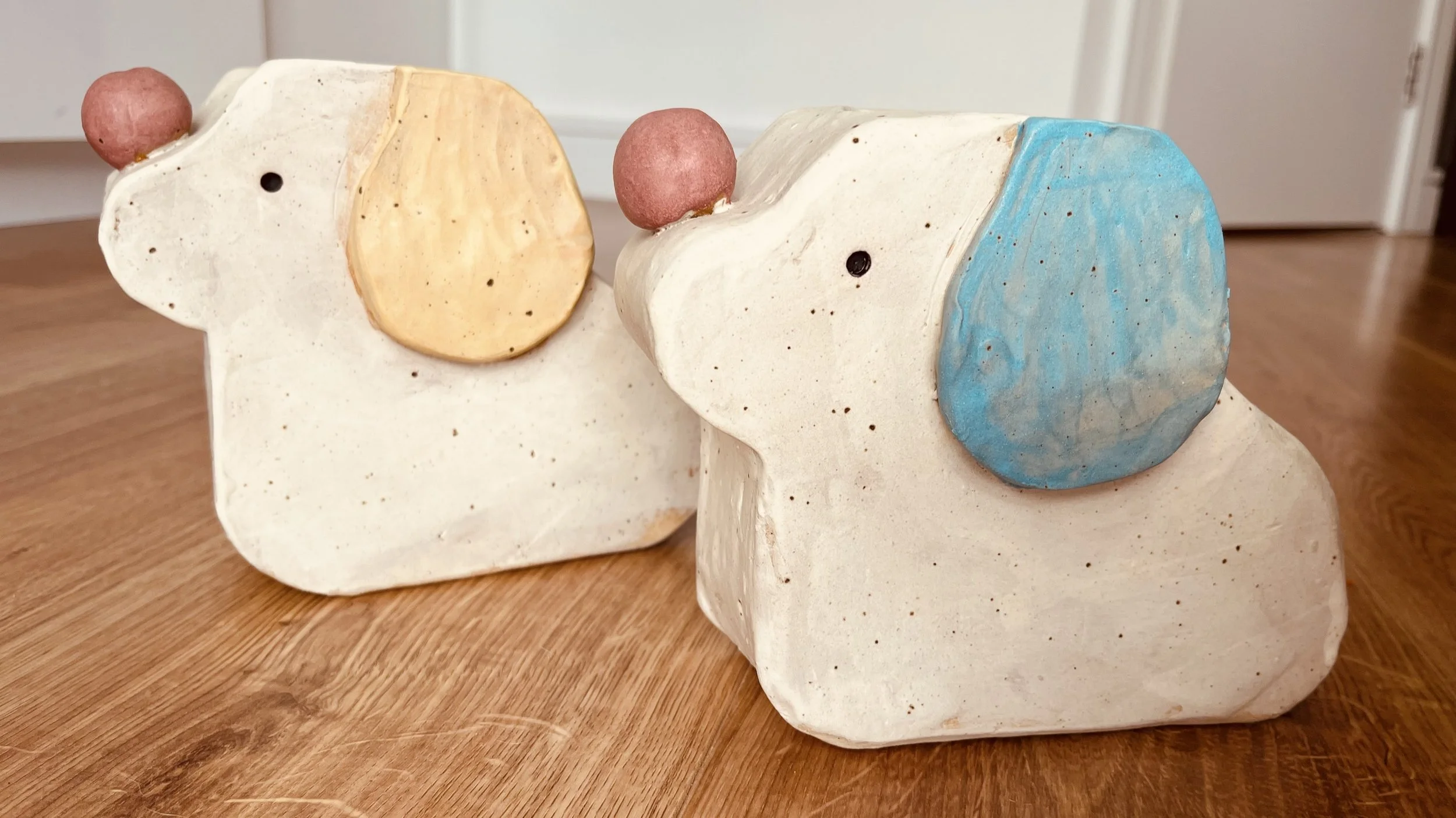 Dog Jug Ceramic