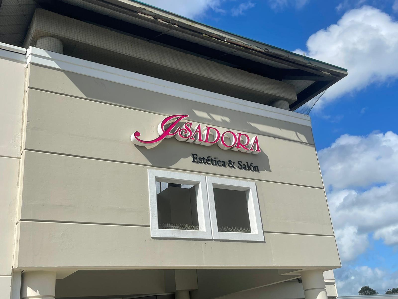 Fachada de un salón de estética llamado 'Jasadora'.