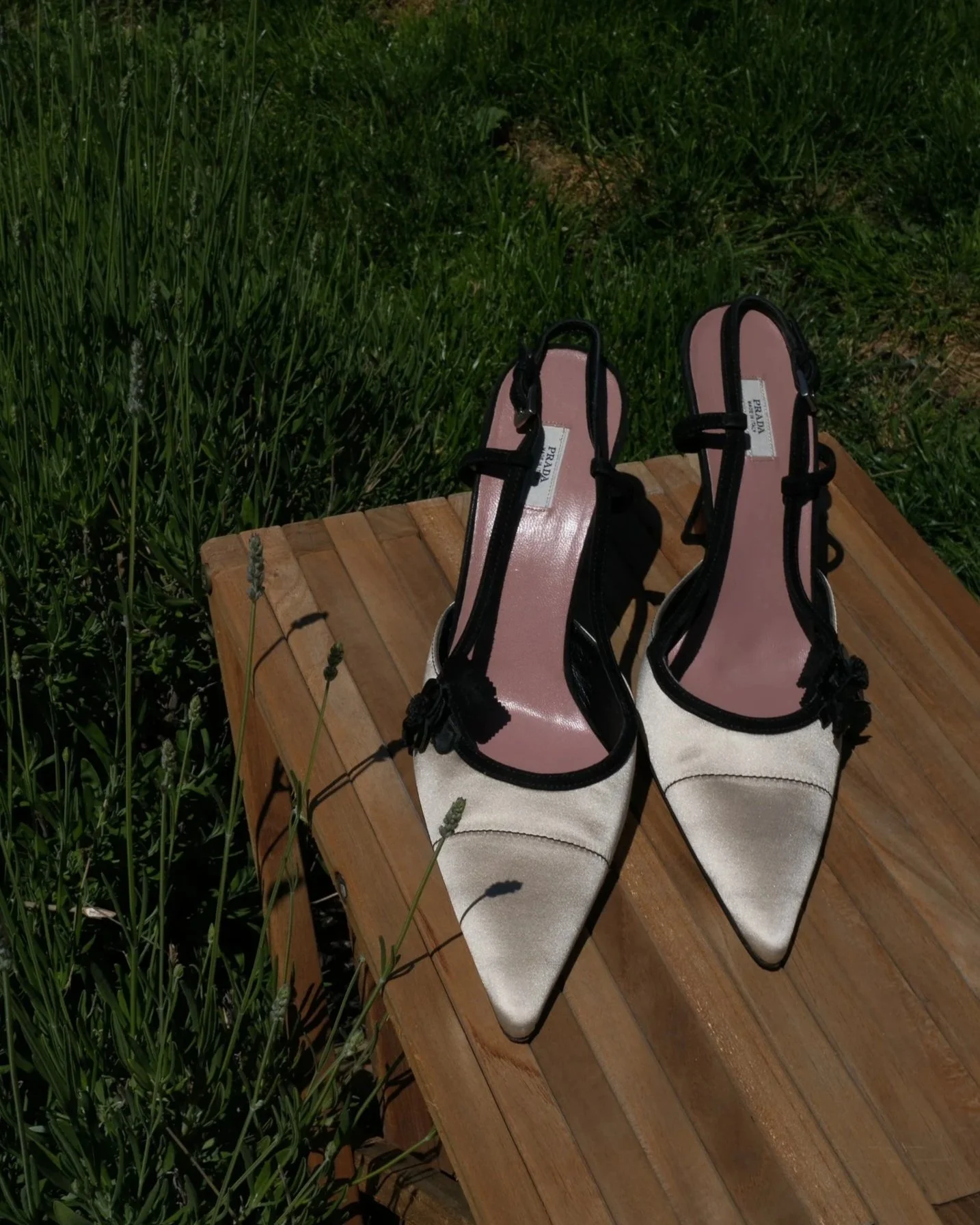 Prada Satin Pump